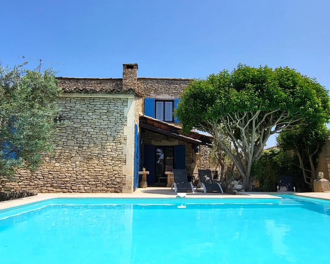 "La Massette Du Cheval Blanc" Villa De Caractere En Pierre LʼIsle-sur-la-Sorgue Exterior foto