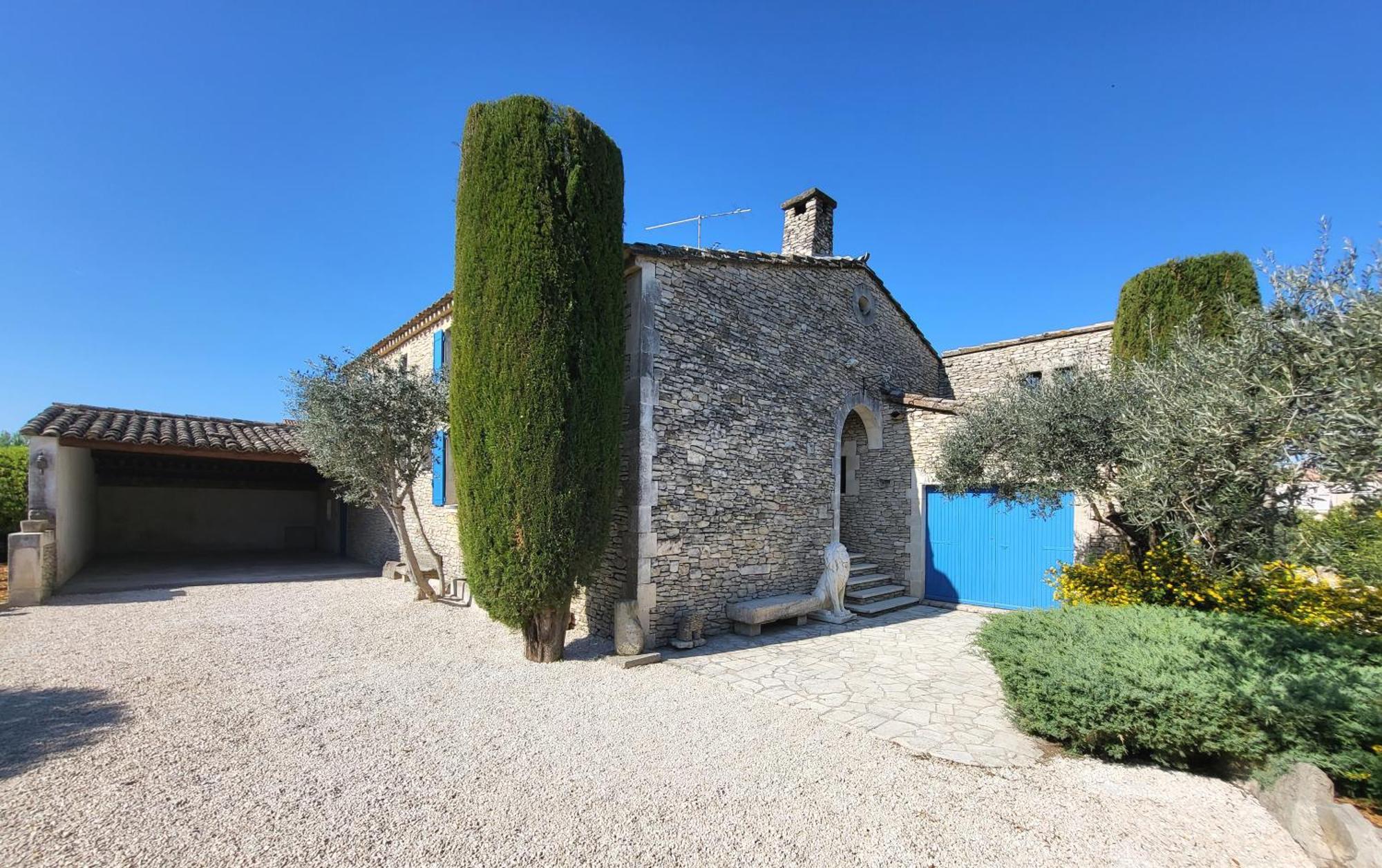 "La Massette Du Cheval Blanc" Villa De Caractere En Pierre LʼIsle-sur-la-Sorgue Exterior foto