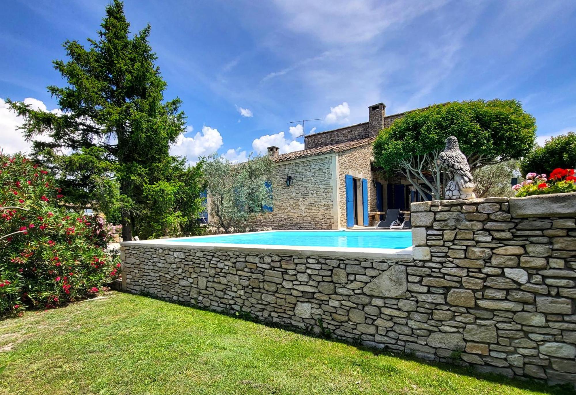 "La Massette Du Cheval Blanc" Villa De Caractere En Pierre LʼIsle-sur-la-Sorgue Exterior foto